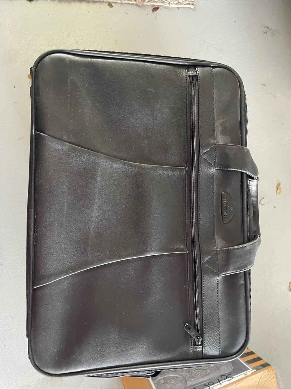 Samsonite Black Laptop Briefcase with Top Handles